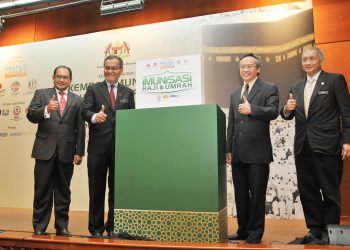 PELANCARAN KEMPEN GALAKAN IMUNISASI UNTUK JEMAAH HAJI DAN UMRAH
