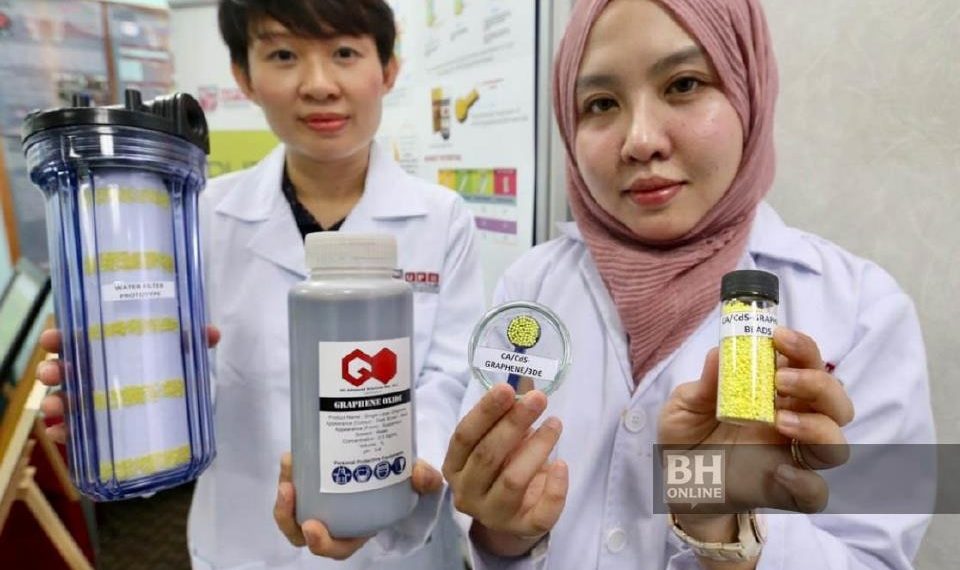 Inovasi Pensyarah UPM Hasilkan Penapis Air Dwi-Fungsi Mengesan Kadar Pencemaran Kimia Dalam Air