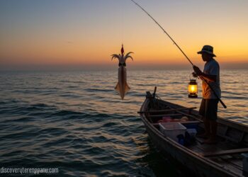 Tradisi Mencandat Sotong: Antara Warisan, Ekologi dan Sains Cahaya