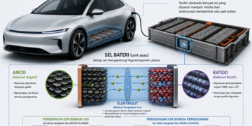 Rahsia Di Sebalik Bateri Kereta Elektrik