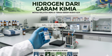 Hidrogen daripada Garam Kimia: Penyelidikan Malaysia Menuju Tenaga Bersih Mudah Alih